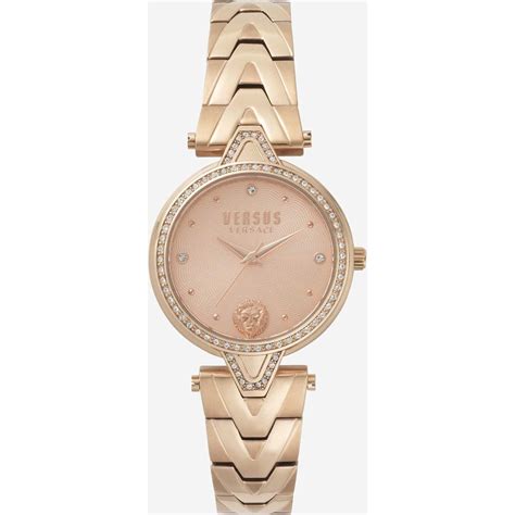 versace crystal rose gold set.